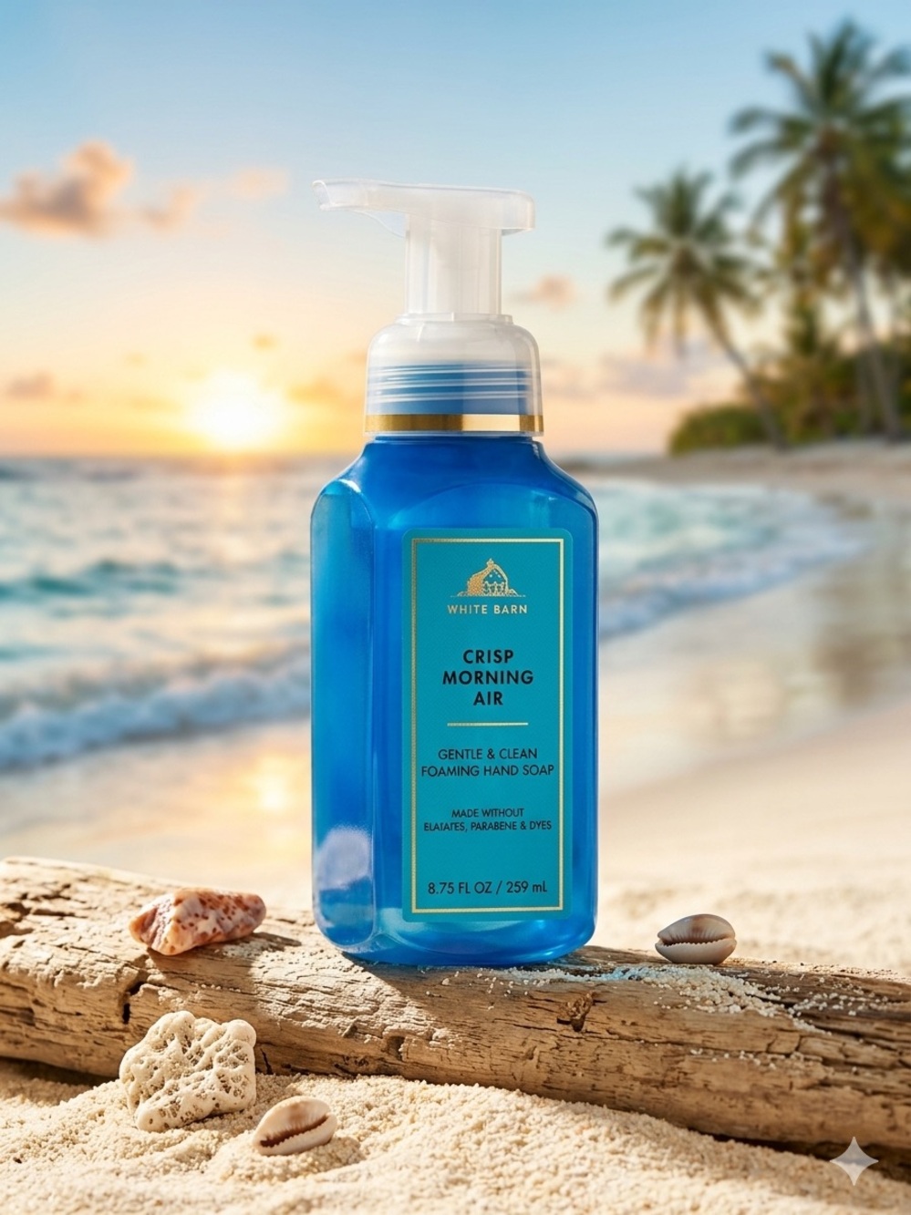 White Barn Crisp Morning Air Foaming Hand Soap 🧼